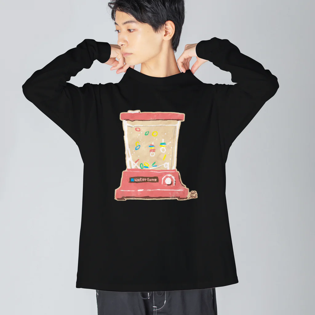 サトウノリコ*の【昭和】ウォーターゲーム Big Long Sleeve T-Shirt