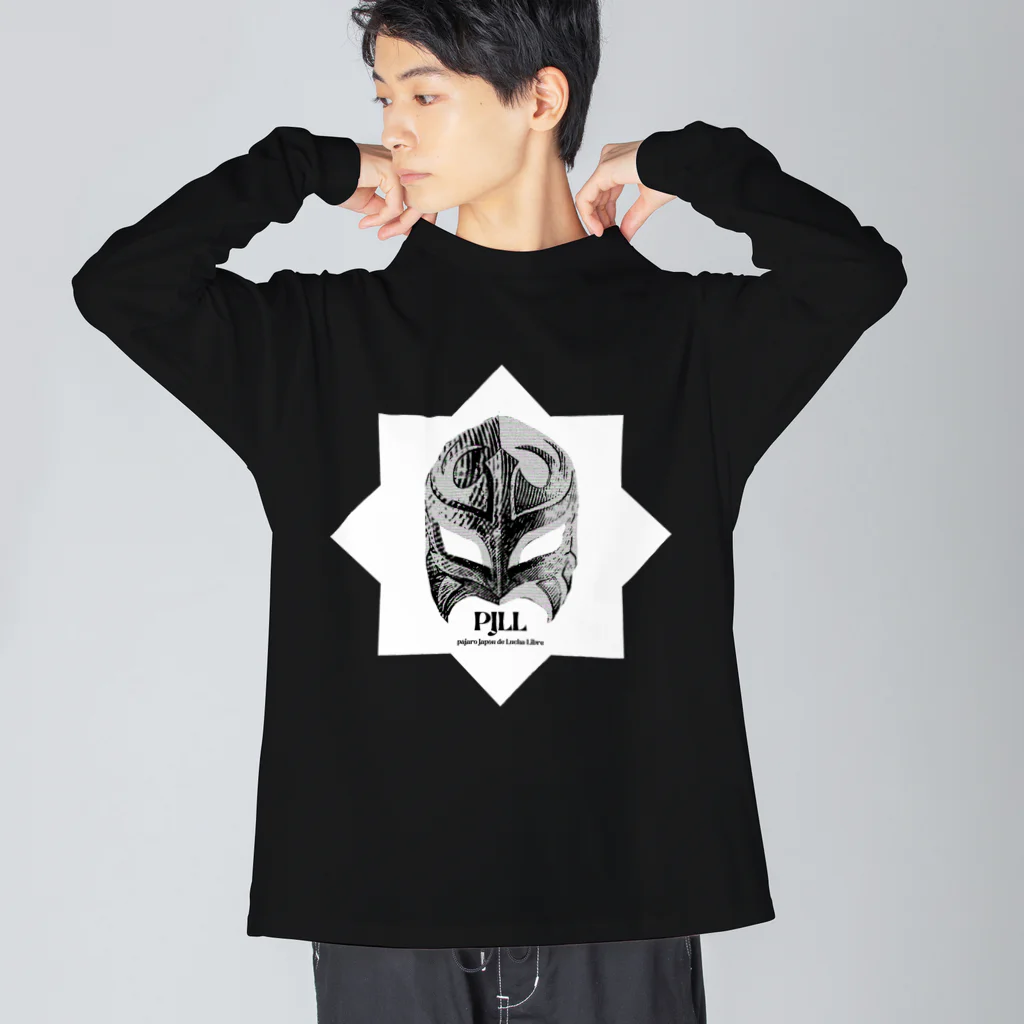 PJLLのPJLL 5STAR White Big Long Sleeve T-Shirt