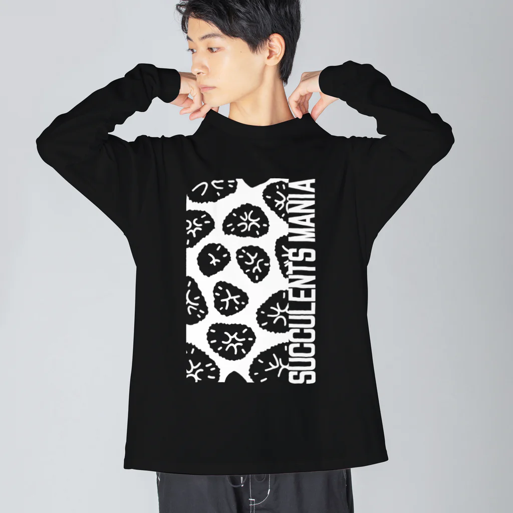 DOTEKKOのT-29 monochrome type:H-W Big Long Sleeve T-Shirt