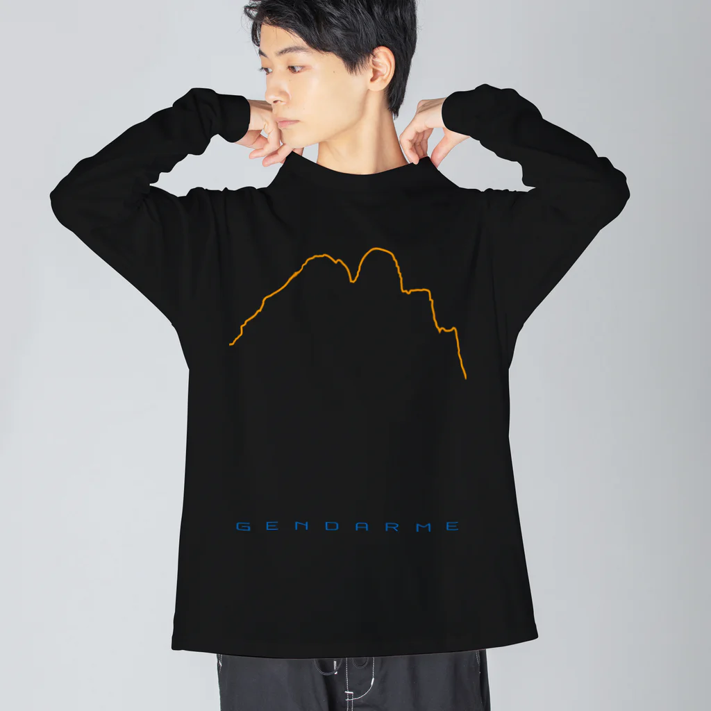 cuuyabowのモルゲンロート・ジャンダルム Big Long Sleeve T-Shirt