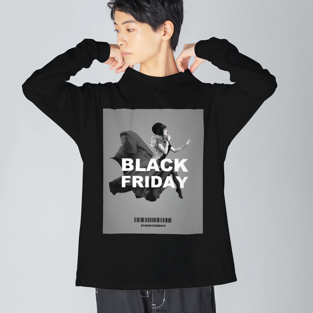 VRIGVTVSHI のBLACK FRIDAY 2022 (BLACK) ビッグシルエットロングスリーブTシャツ