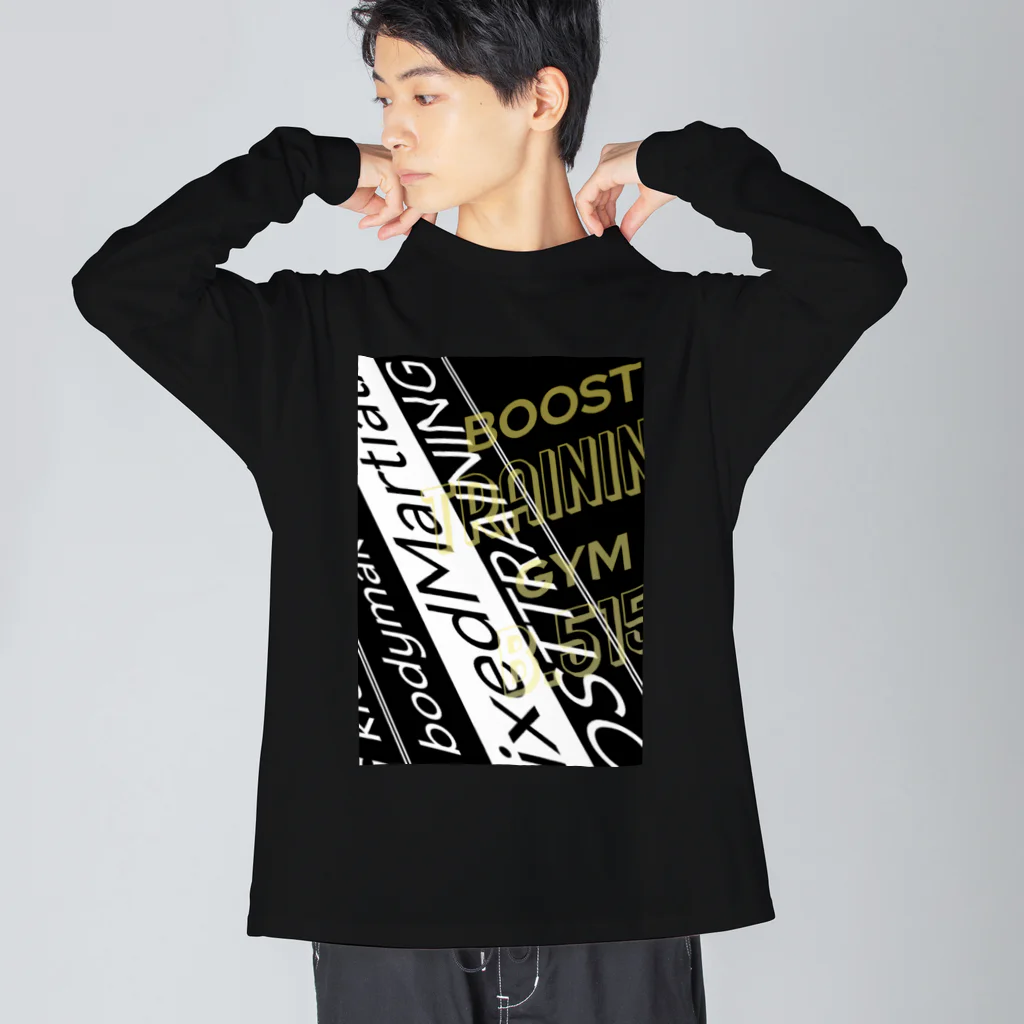 BTG Boost Training GymのBTG2022#9 ビッグシルエットロングスリーブTシャツ