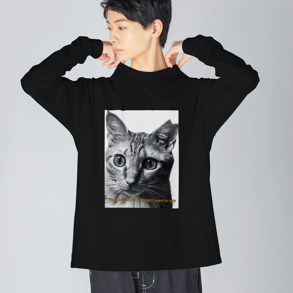 M.の伝えたい事が沢山あるんだ Big Long Sleeve T-Shirt