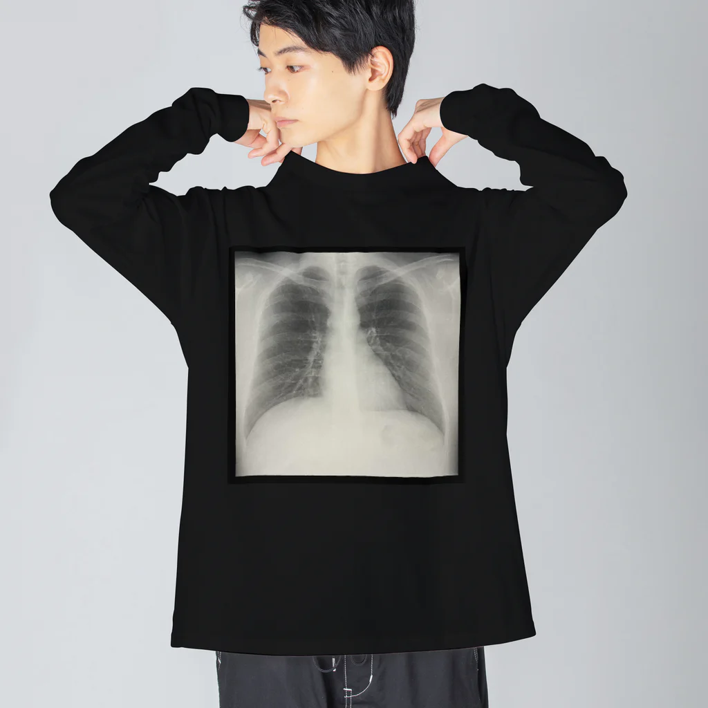 Groovy Gloomy Gooddayのhealthy heart Big Long Sleeve T-Shirt