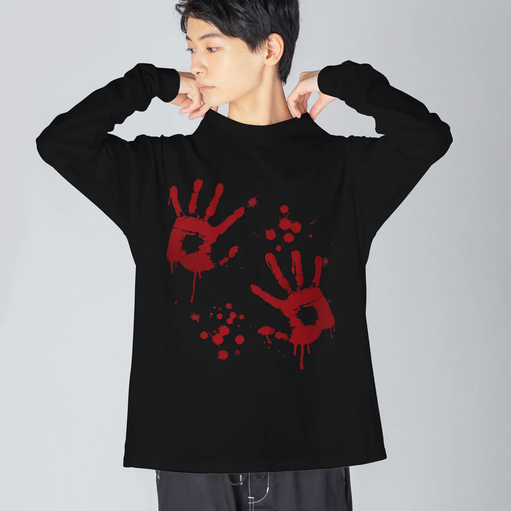 ユメデマデの恐怖の手形 Big Long Sleeve T-Shirt