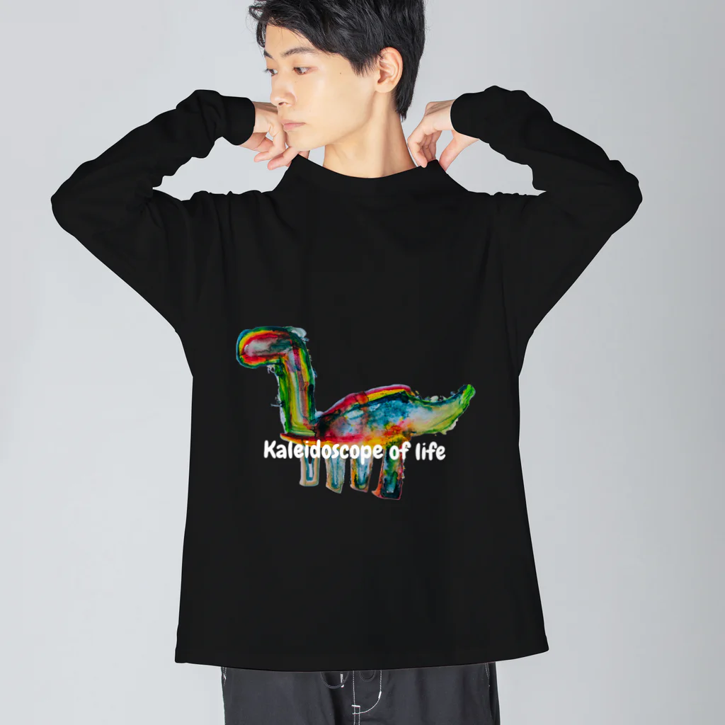 spino0017の万華鏡のような恐竜 Big Long Sleeve T-Shirt