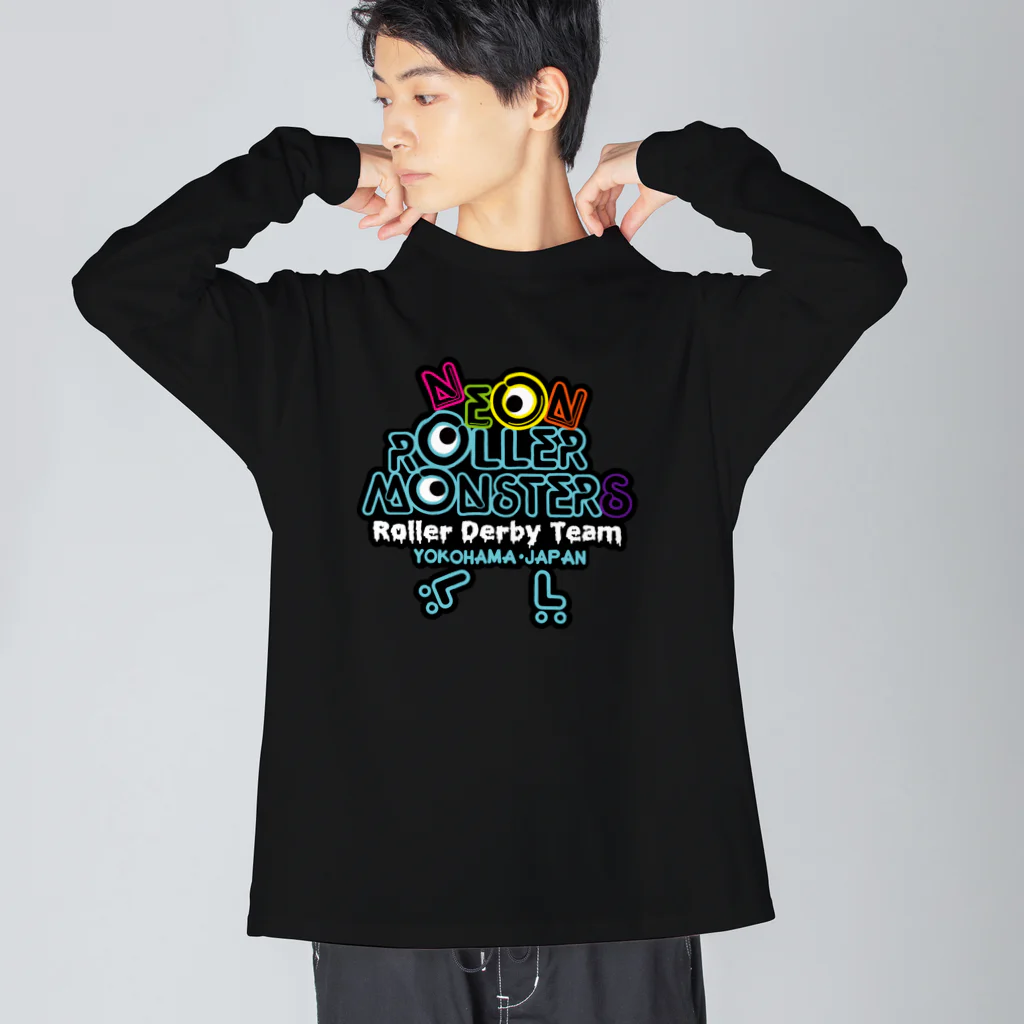 ネオンローラーモンスターズ Official StoreのネオンズLOGO Big Long Sleeve T-Shirt
