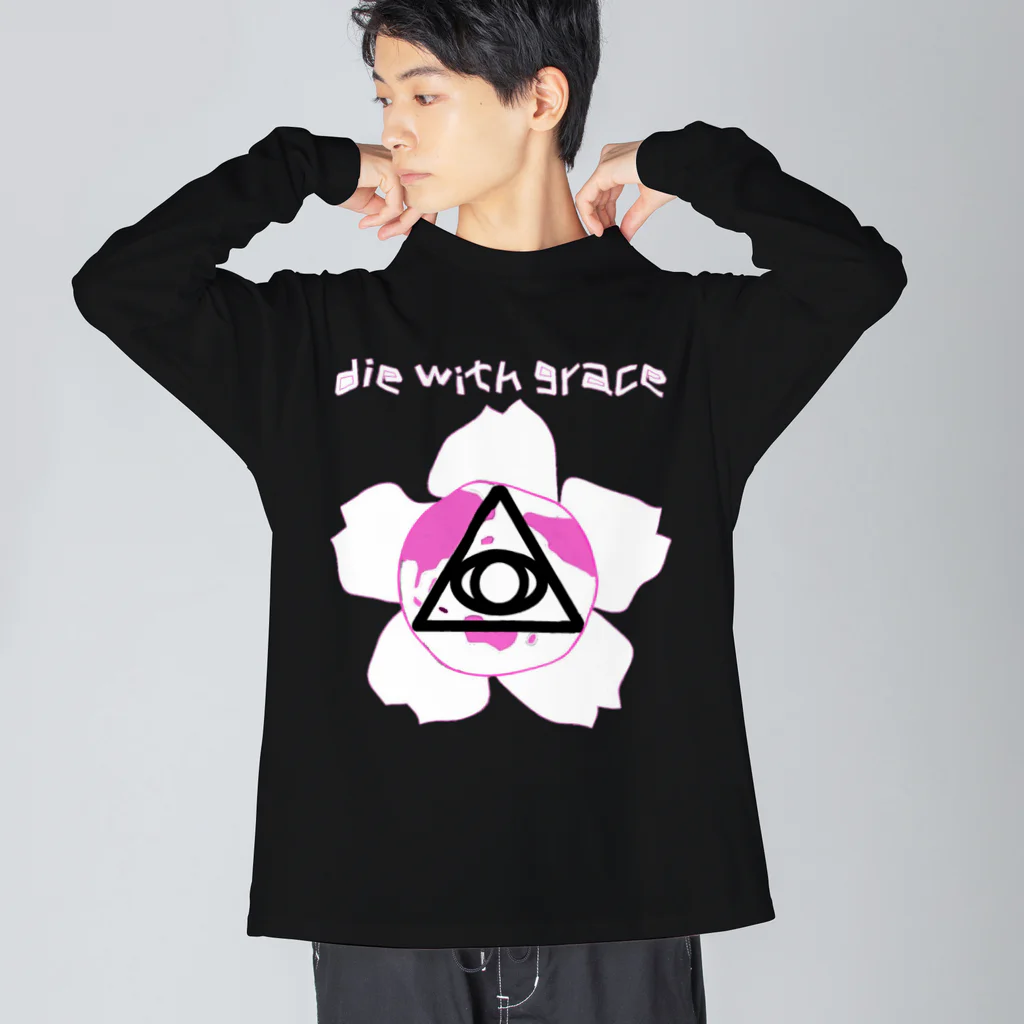 魔桜(Maou)のBushi-dou Big Long Sleeve T-Shirt