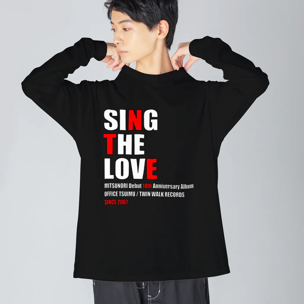 MITSUNORI OFFICIAL SHOPのMITSUNORI デビュー10周年記念デザイン Big Long Sleeve T-Shirt