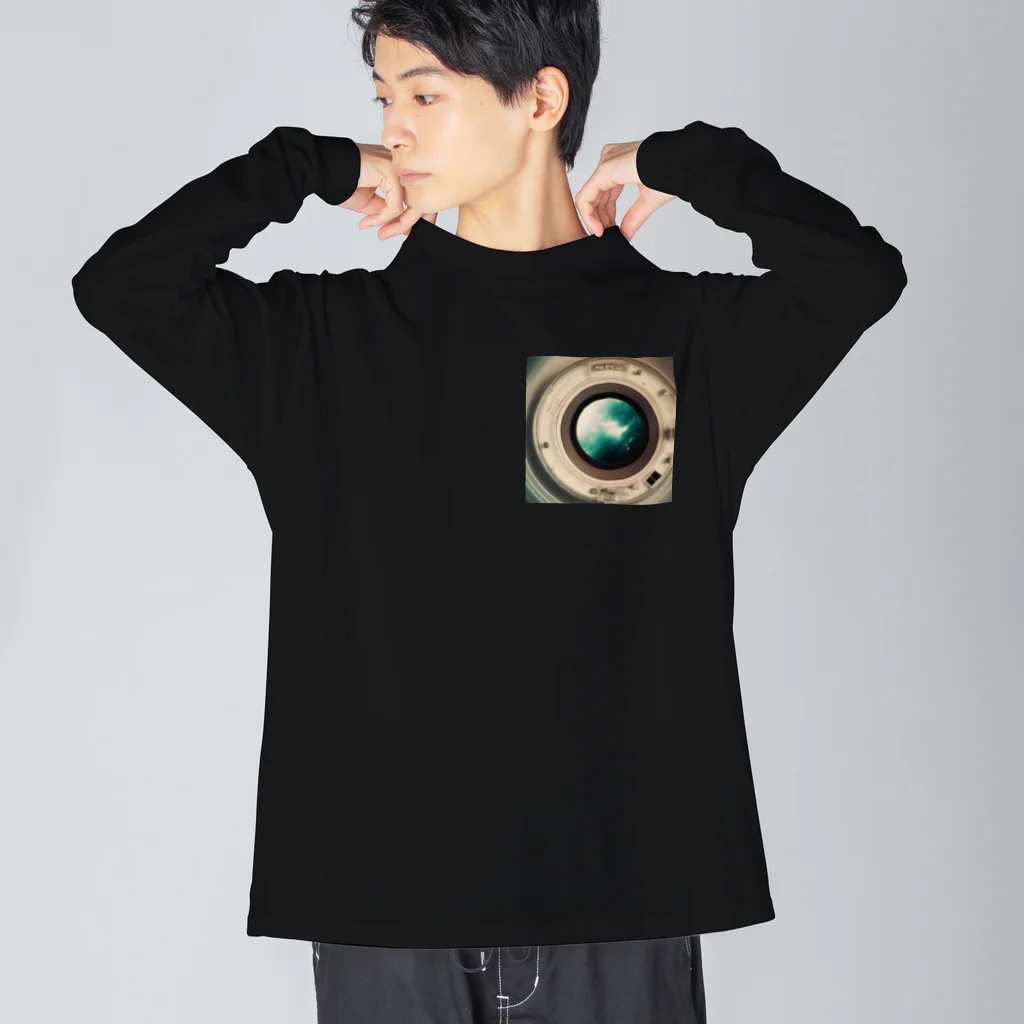 テフラんずの窓の外は宇宙 Big Long Sleeve T-Shirt