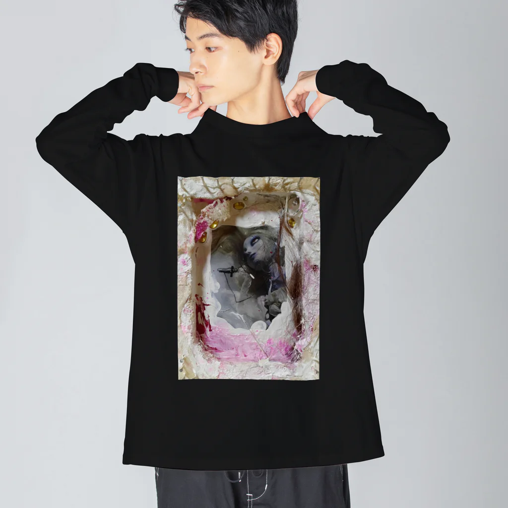 Yuko's small roomの「snow01」 Big Long Sleeve T-Shirt