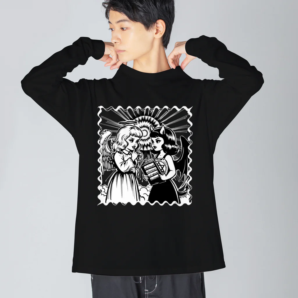 UNchan(あんちゃん)    ★unlimited★の天使と悪魔の計画 Big Long Sleeve T-Shirt