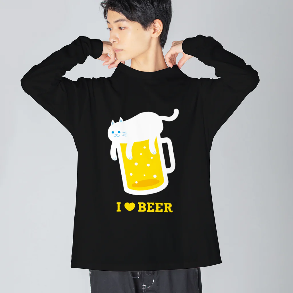 hiropo3のねこ泡ビール Big Long Sleeve T-Shirt