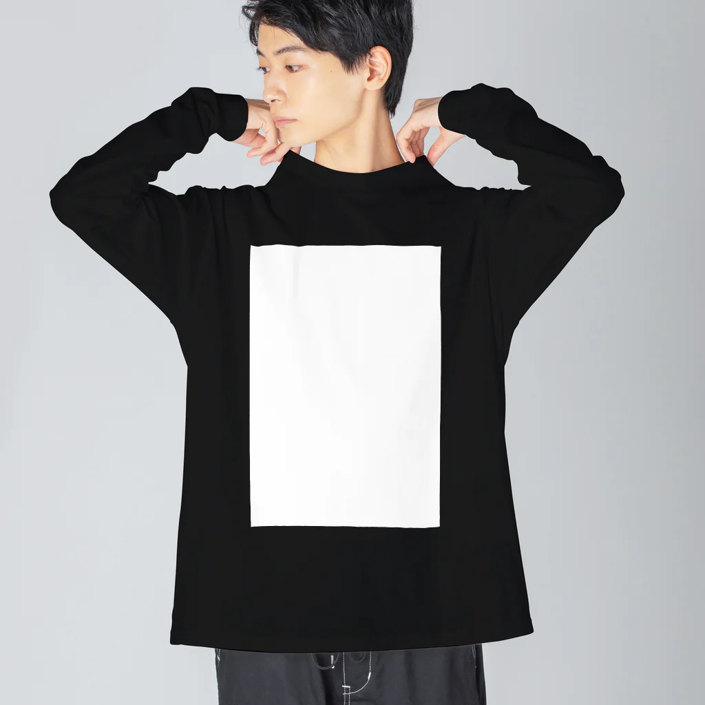 ReTABA店の色紙の余白君 Big Long Sleeve T-Shirt