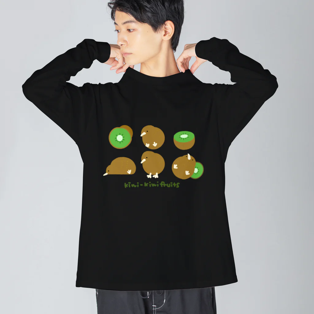 n555のキウイキーウィ Big Long Sleeve T-Shirt