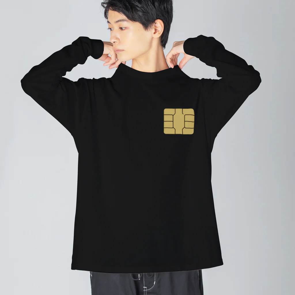 悠久のICチップ Big Long Sleeve T-Shirt