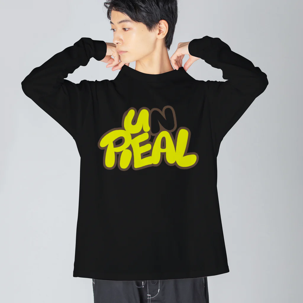 UNREALのプリプリUNREAL  apparel ビッグシルエットロングスリーブTシャツ