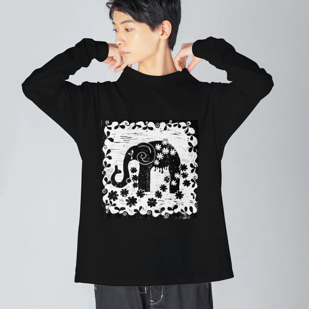 KEIHAMMの涙コボレルトキコノハナ咲 Big Long Sleeve T-Shirt