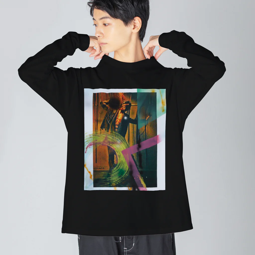 クワモト カツヒコの突破 Big Long Sleeve T-Shirt