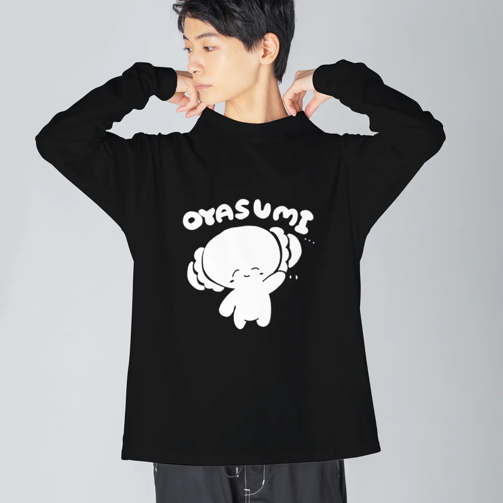 まくらちゃん公式ネットショップのおやすみまくらちゃん Big Long Sleeve T-Shirt