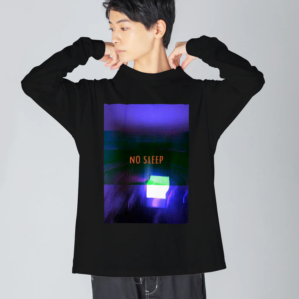 Tdk voidのプリントロンT 「NO SLEEP」 Big Long Sleeve T-Shirt