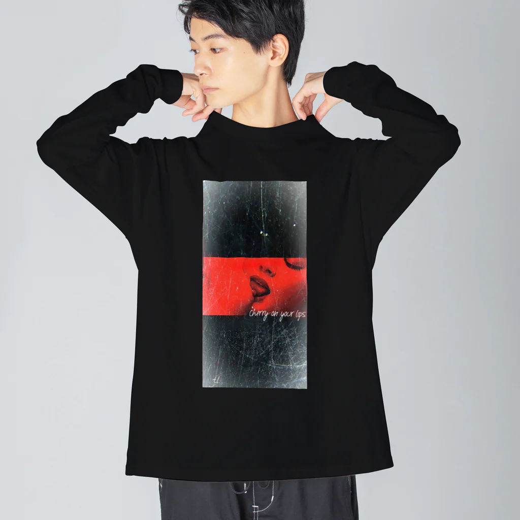 Takatty Loveのくちびるにチェリー Big Long Sleeve T-Shirt