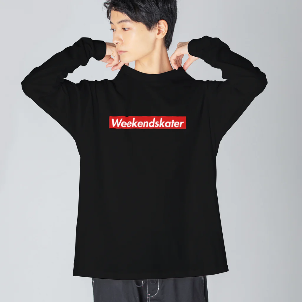 WeekendskaterのBOXLOGO ビッグシルエットロングスリーブTシャツ