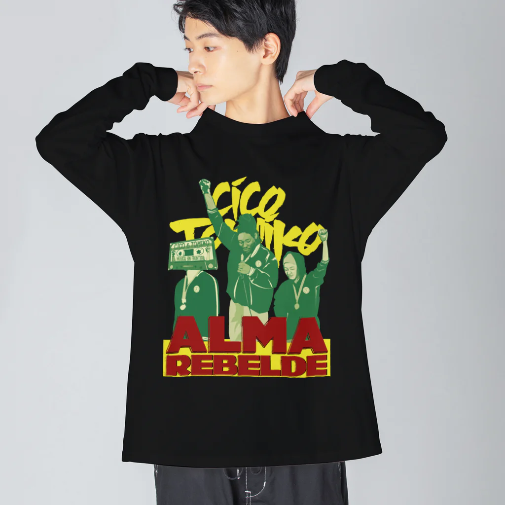 Rebel One RadioのCiCO & TOMiKO - ALMA REBELDE ビッグシルエットロングスリーブTシャツ