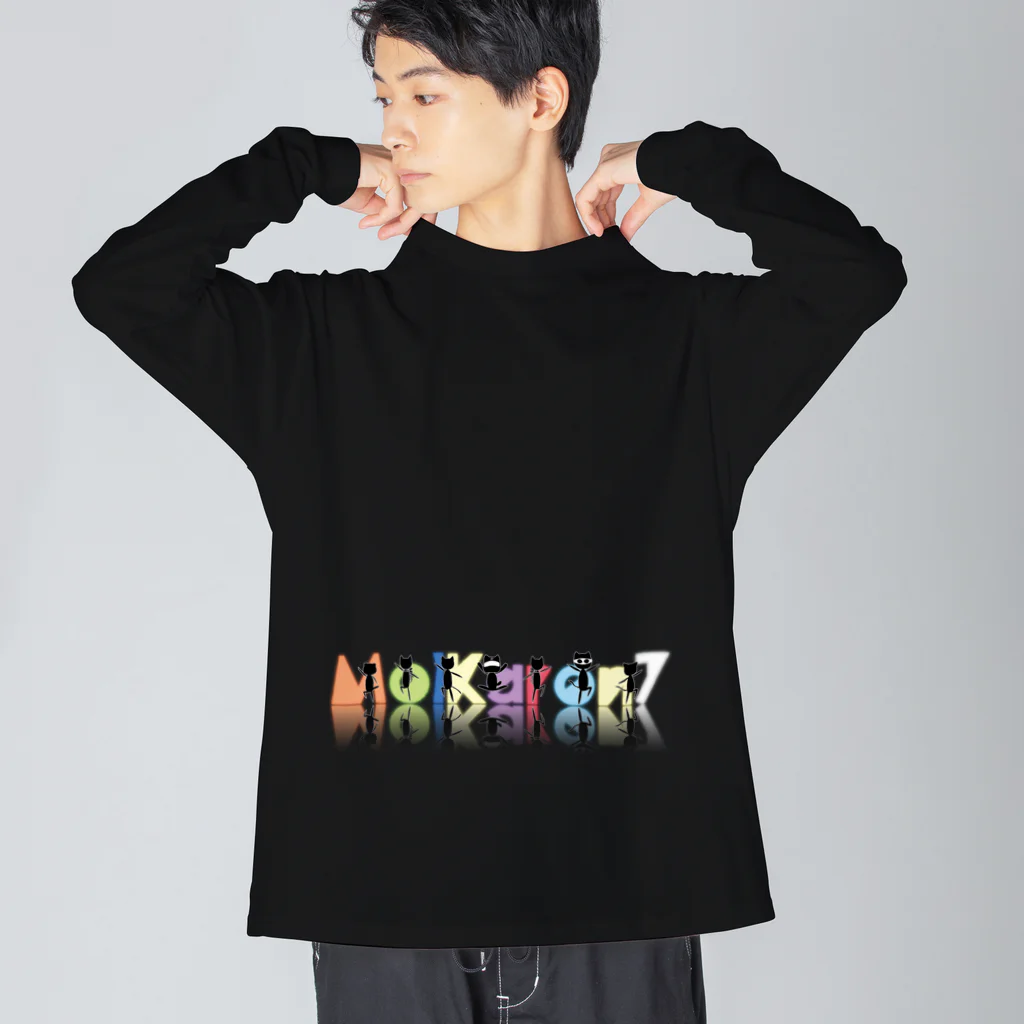 MolKaronのMolKaron７　鏡文字 Big Long Sleeve T-Shirt