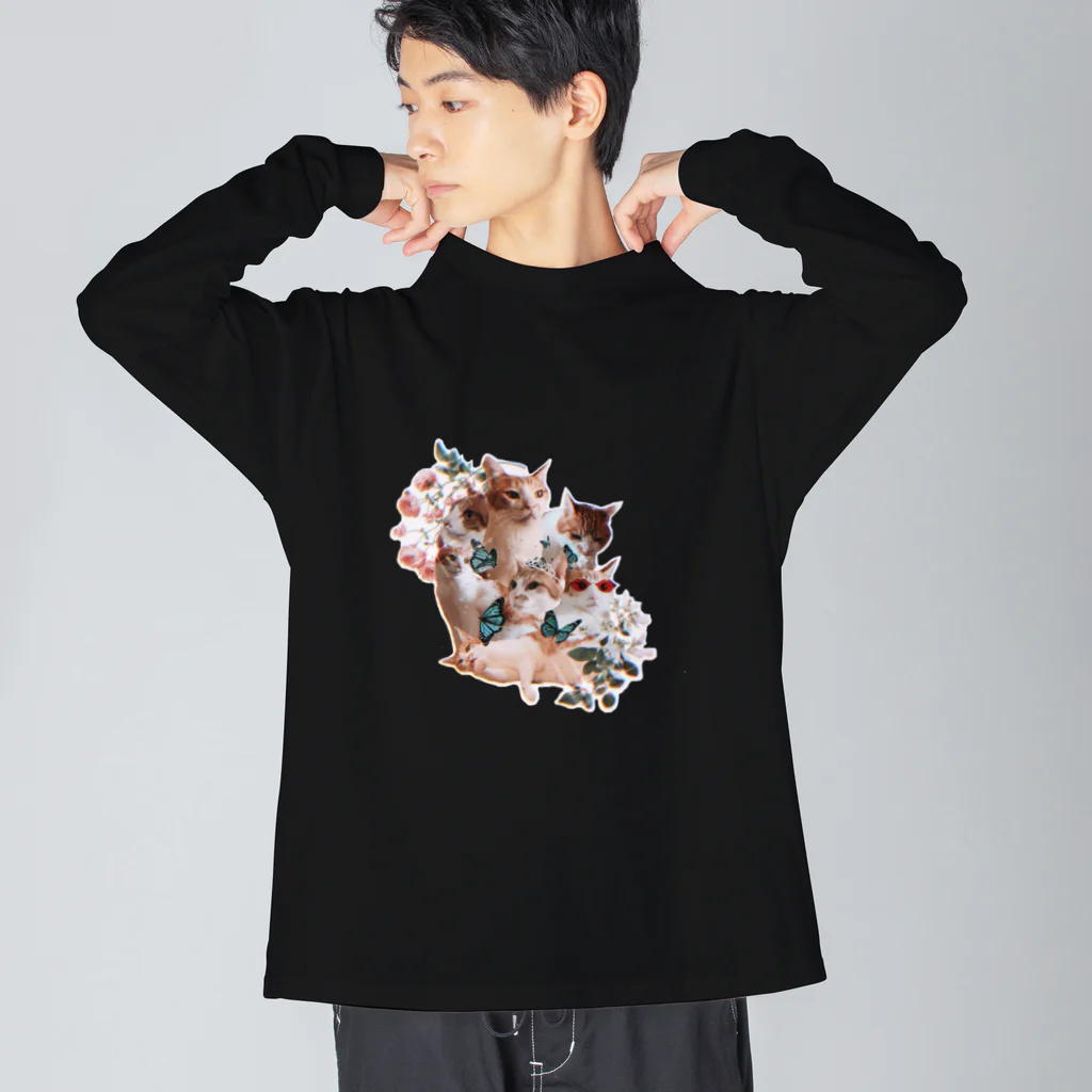 ★社不シスターズ★のうちのファビュラスなねこ Big Long Sleeve T-Shirt