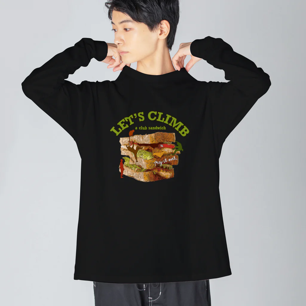 HIGEQLOのClimbing c-sandwich Big Long Sleeve T-Shirt