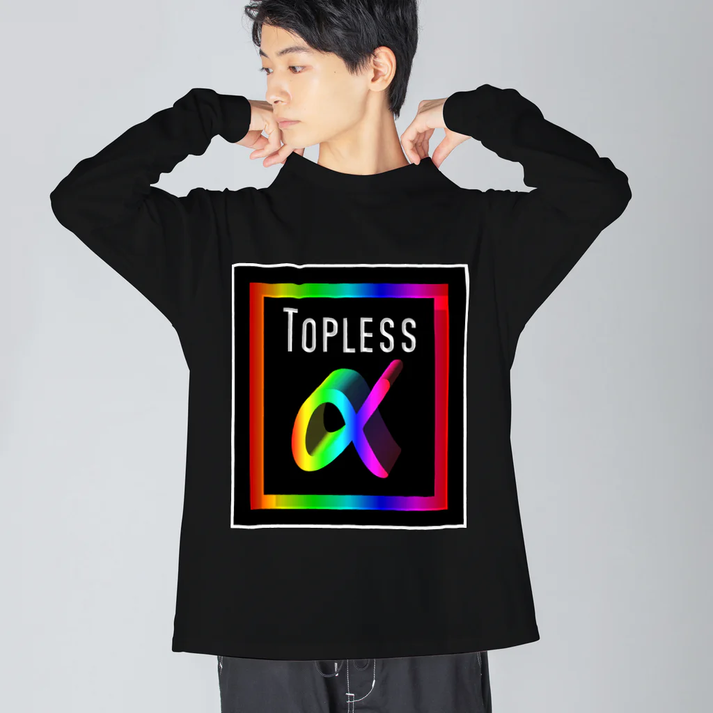 Good wavesのAlpha Topless ビッグシルエットロングスリーブTシャツ