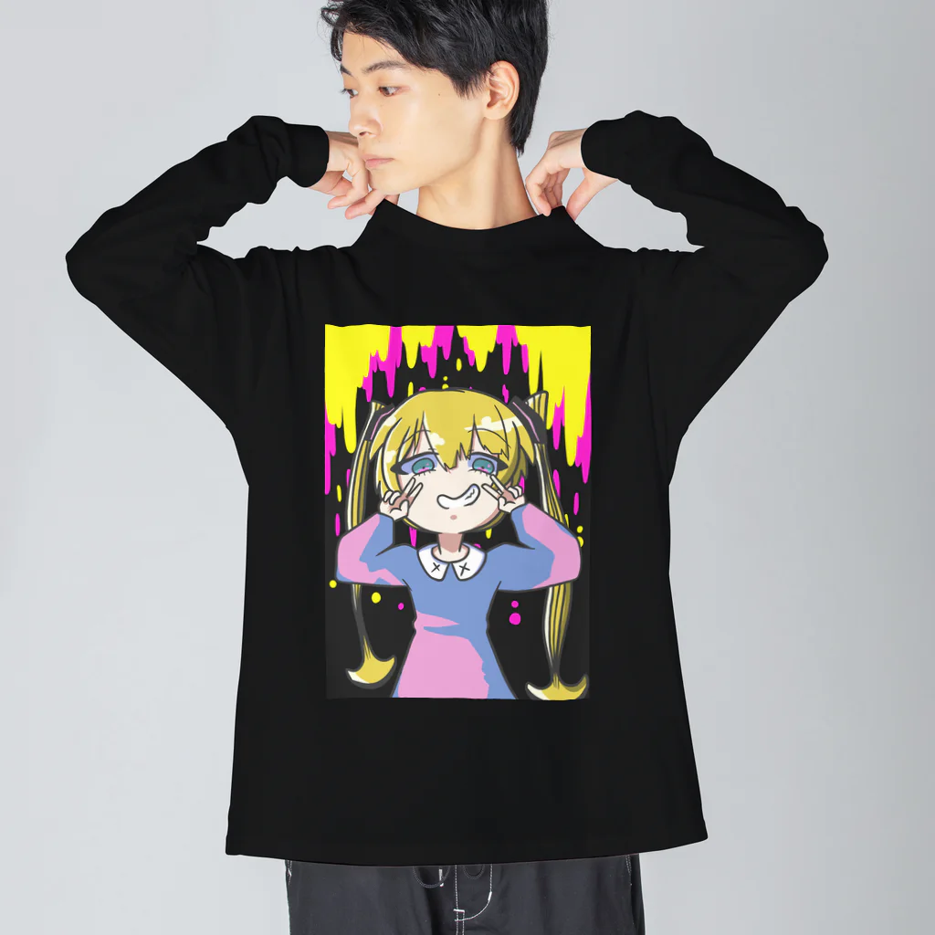 スベスベマンジュウガニの変態少女〈コウガイビル〉 Big Long Sleeve T-Shirt