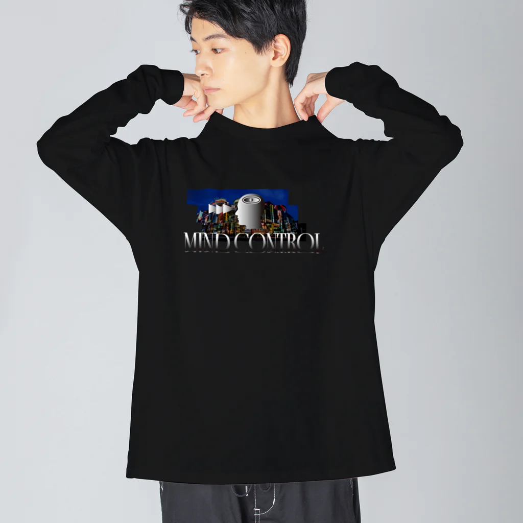 Rhinocerosのマインドコントロール ビッグシルエットロングスリーブTシャツ