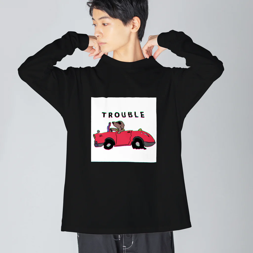 T&2のTROUBLE SERIES No.1 ビッグシルエットロングスリーブTシャツ