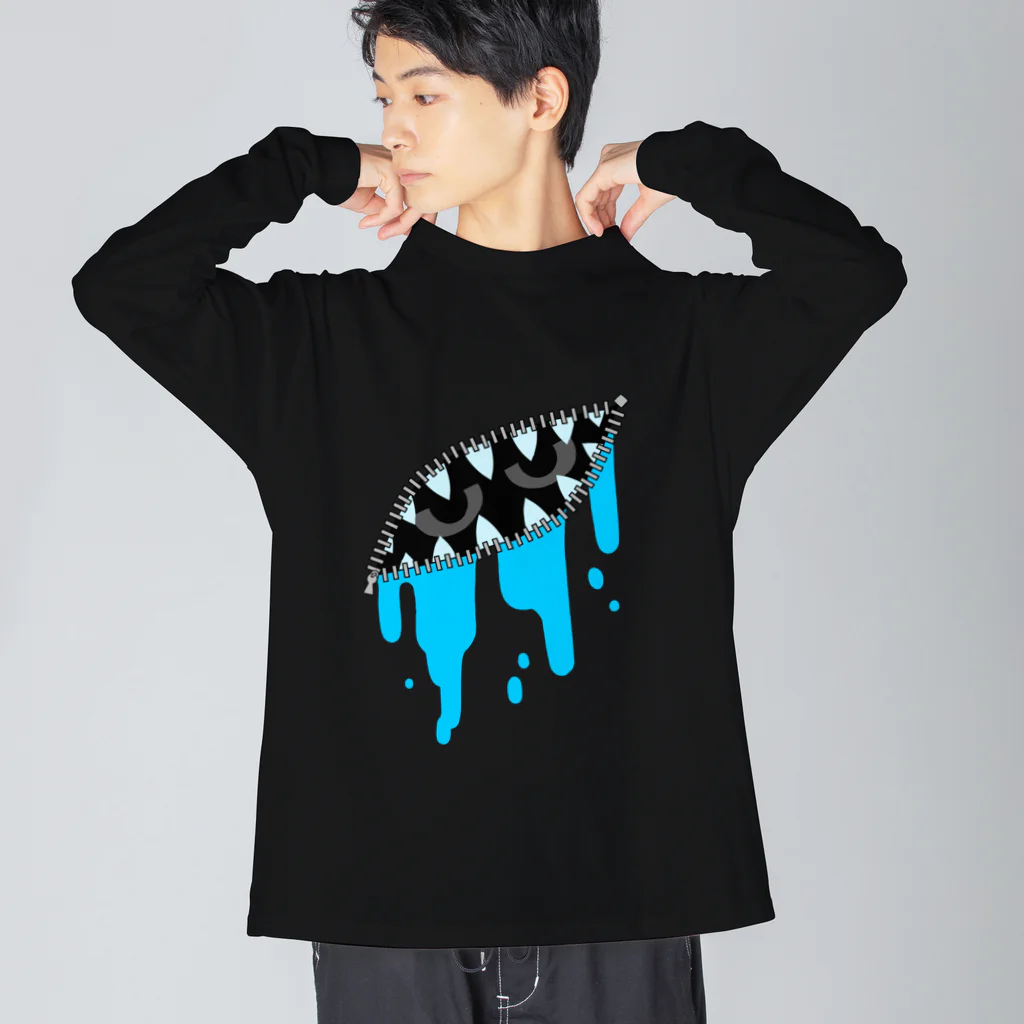 竹相カギのゴミフリマのファスナーカギさん Big Long Sleeve T-Shirt