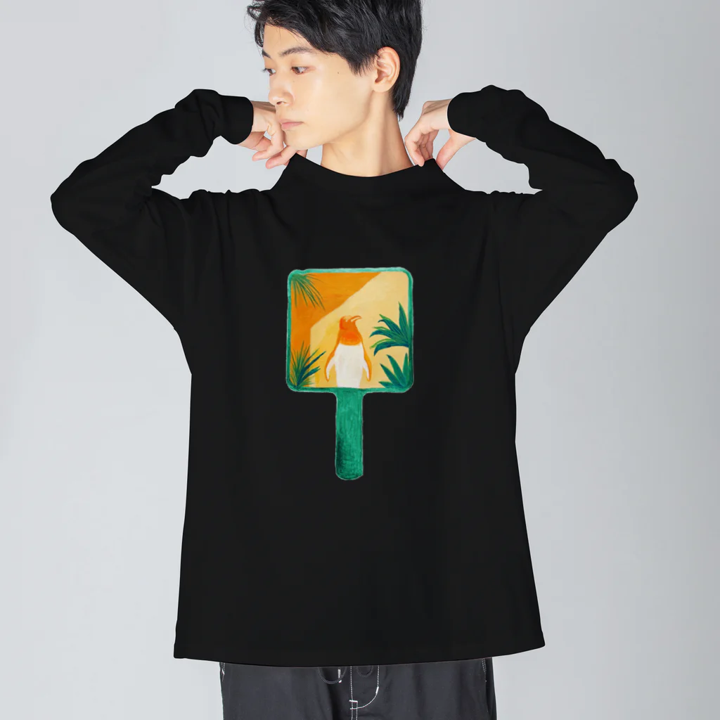 MIZUHOの越冬ペンギン ビッグシルエットロングスリーブTシャツ