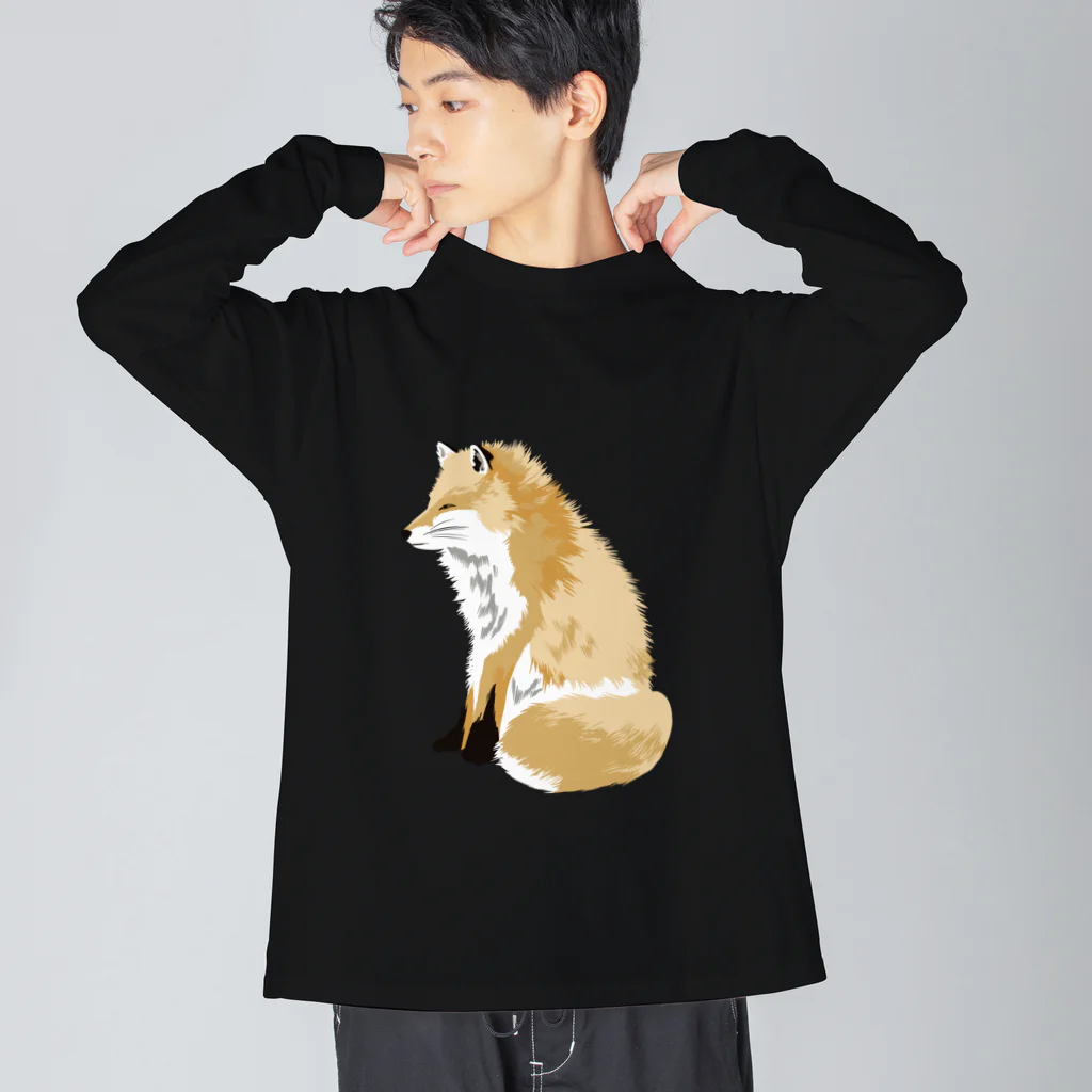 ATELIER KITSUNE/アトリエきつねのATELIER KITSUNEもふもふきつねボディ ビッグシルエットロングスリーブTシャツ