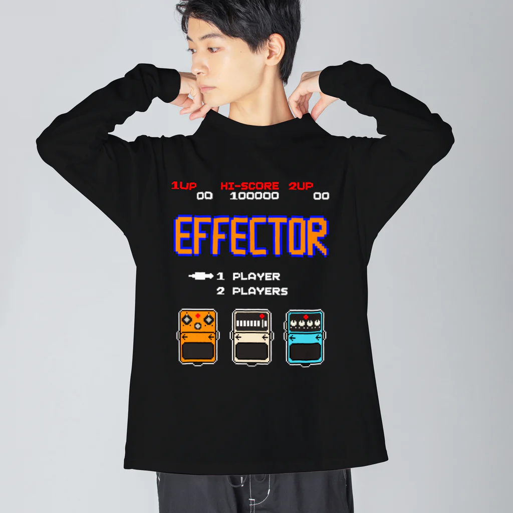 Siderunの館 B2のレトロゲーム風なエフェクター Big Long Sleeve T-Shirt