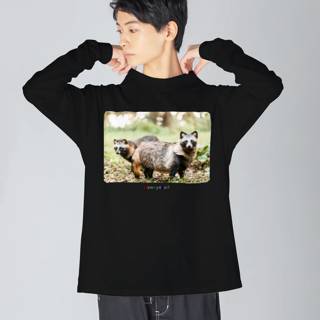 paweyetailのぽんぽこ兄弟 Big Long Sleeve T-Shirt