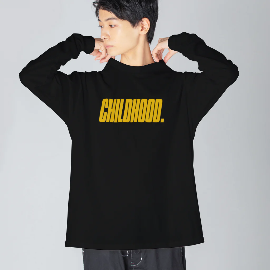 Return To Childhood.のCHILDHOOD. ビッグシルエットロングスリーブTシャツ