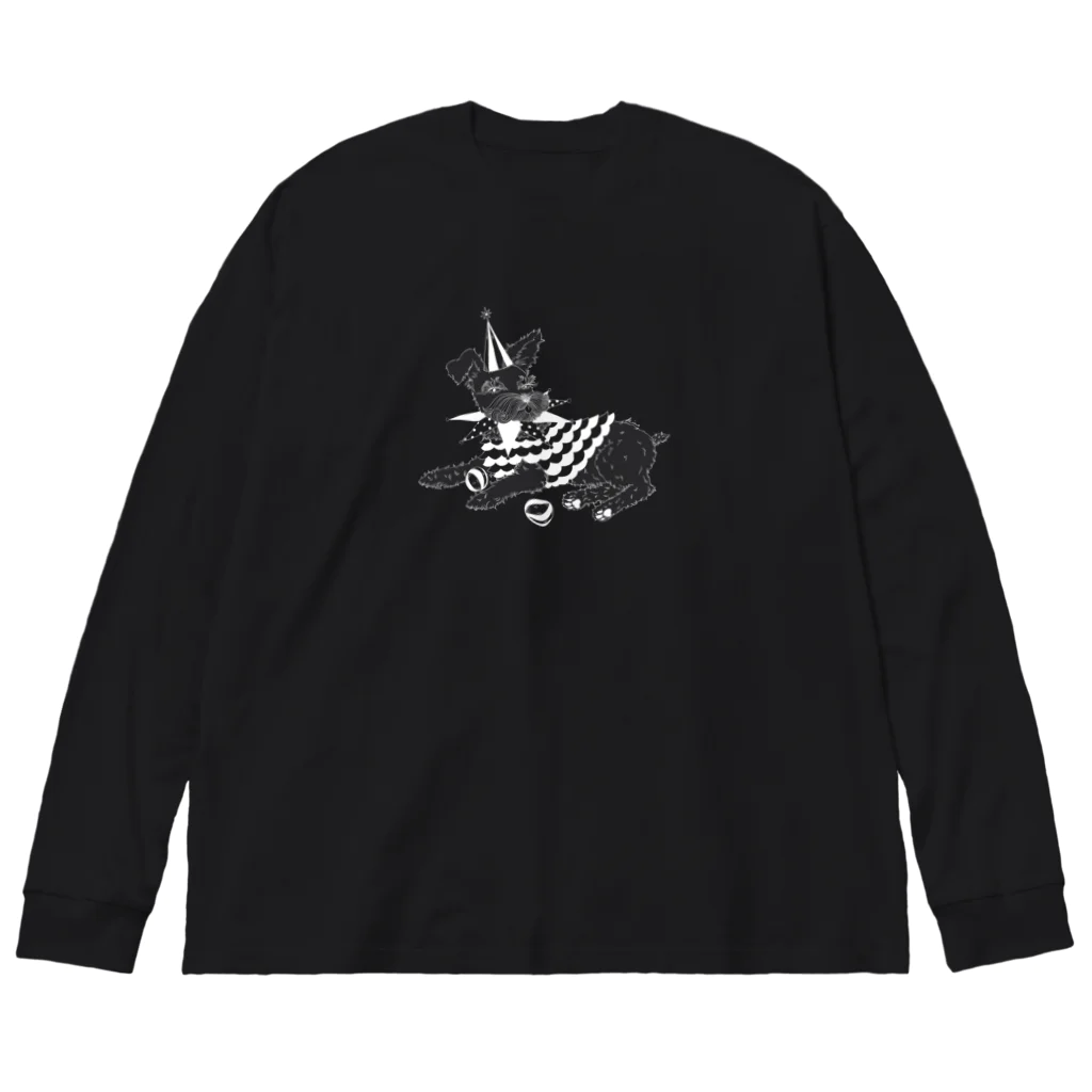 木ノ優姫乃のclown schnauzer(ダークカラー) Big Long Sleeve T-Shirt