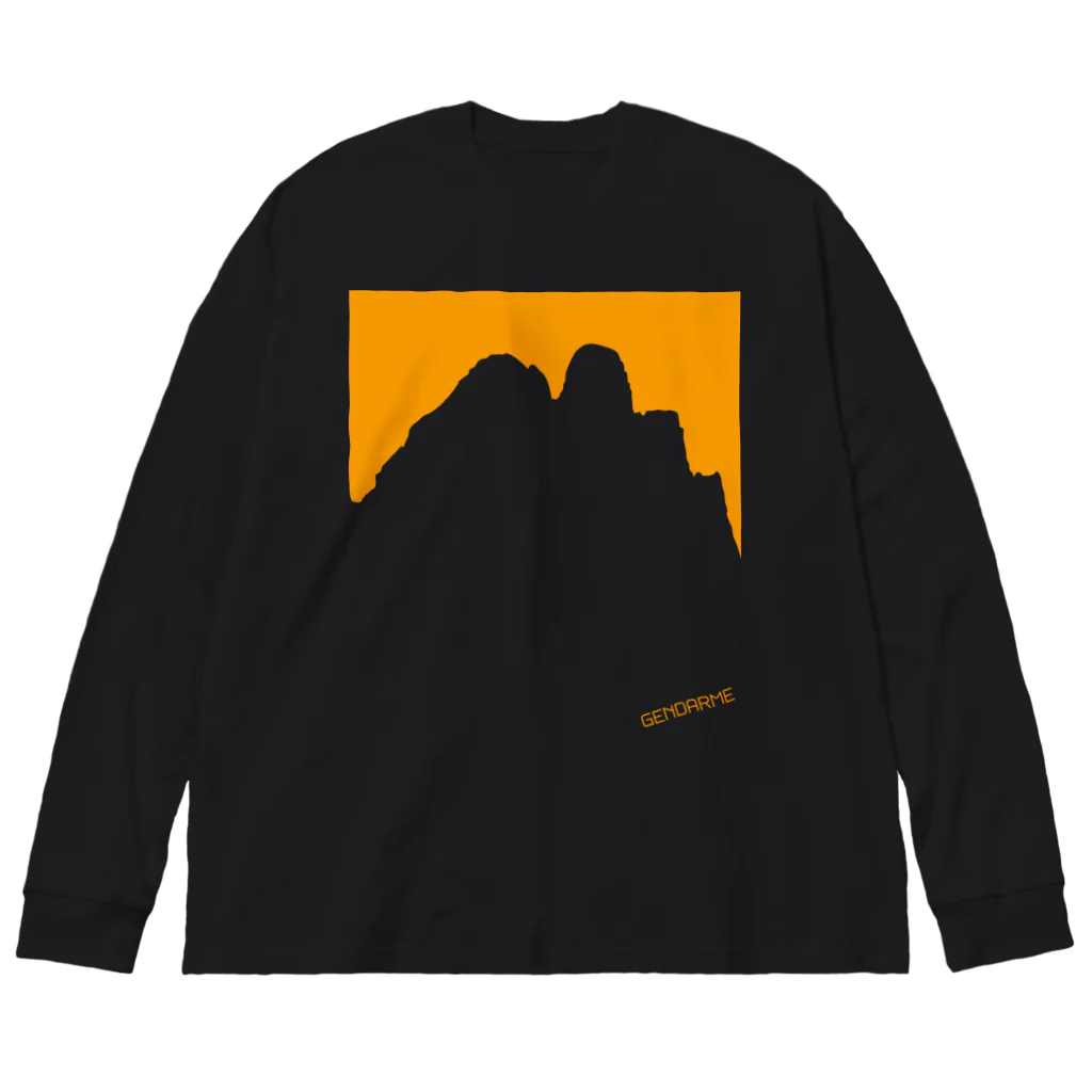 cuuyabowのジャンダルム・サンセット Big Long Sleeve T-Shirt