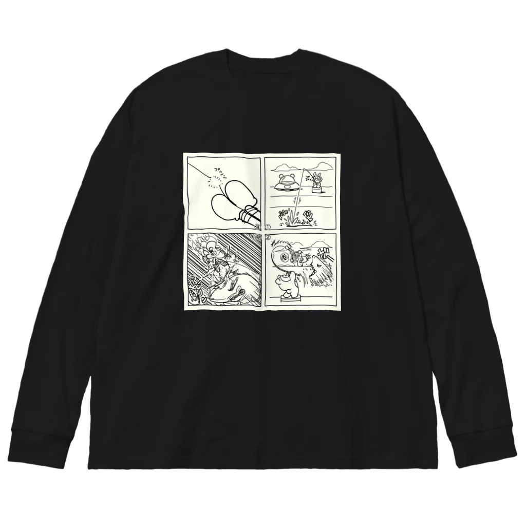 3xz の釣り Big Long Sleeve T-Shirt