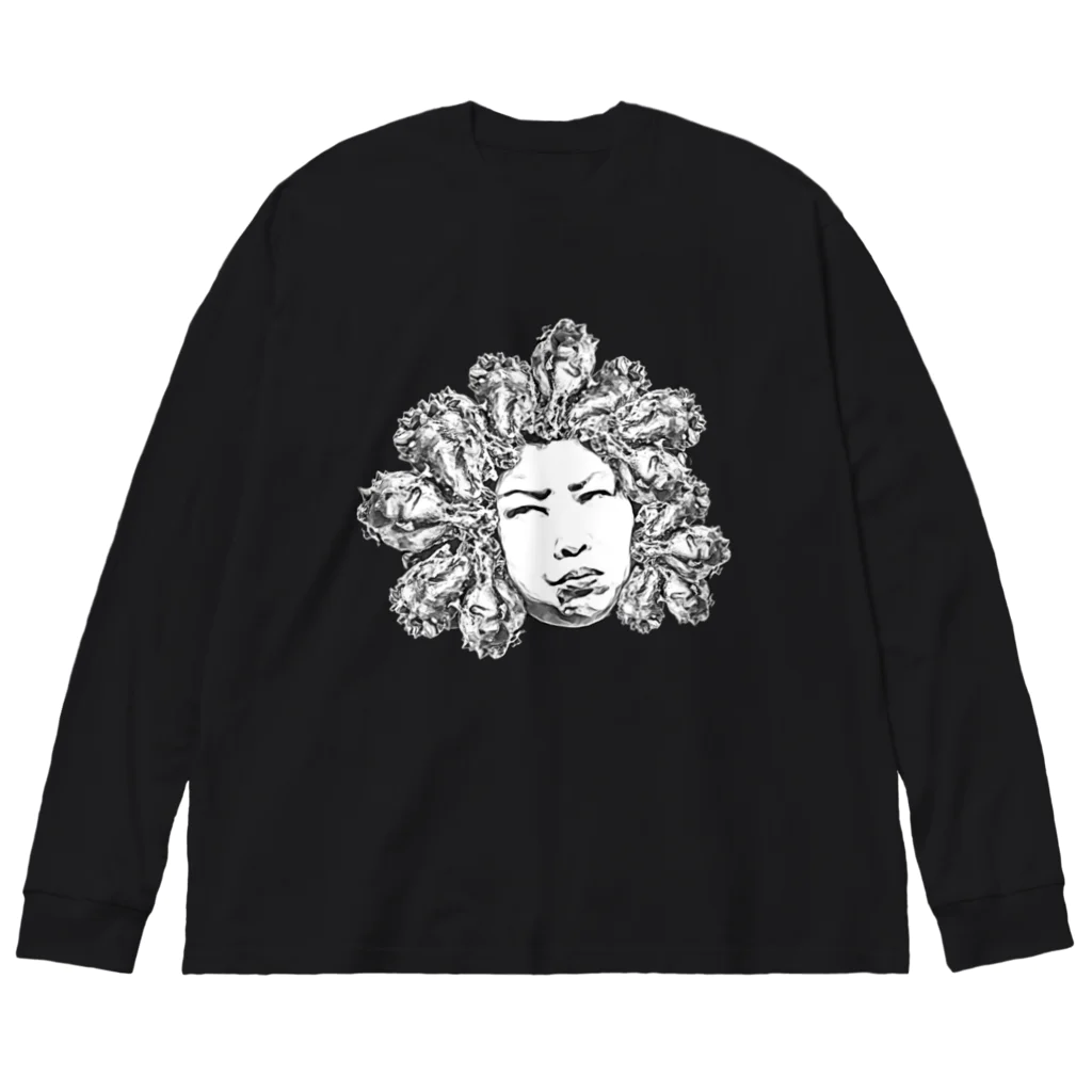 マキロン公式グッズ独占販売店の海鞘マキロン Big Long Sleeve T-Shirt