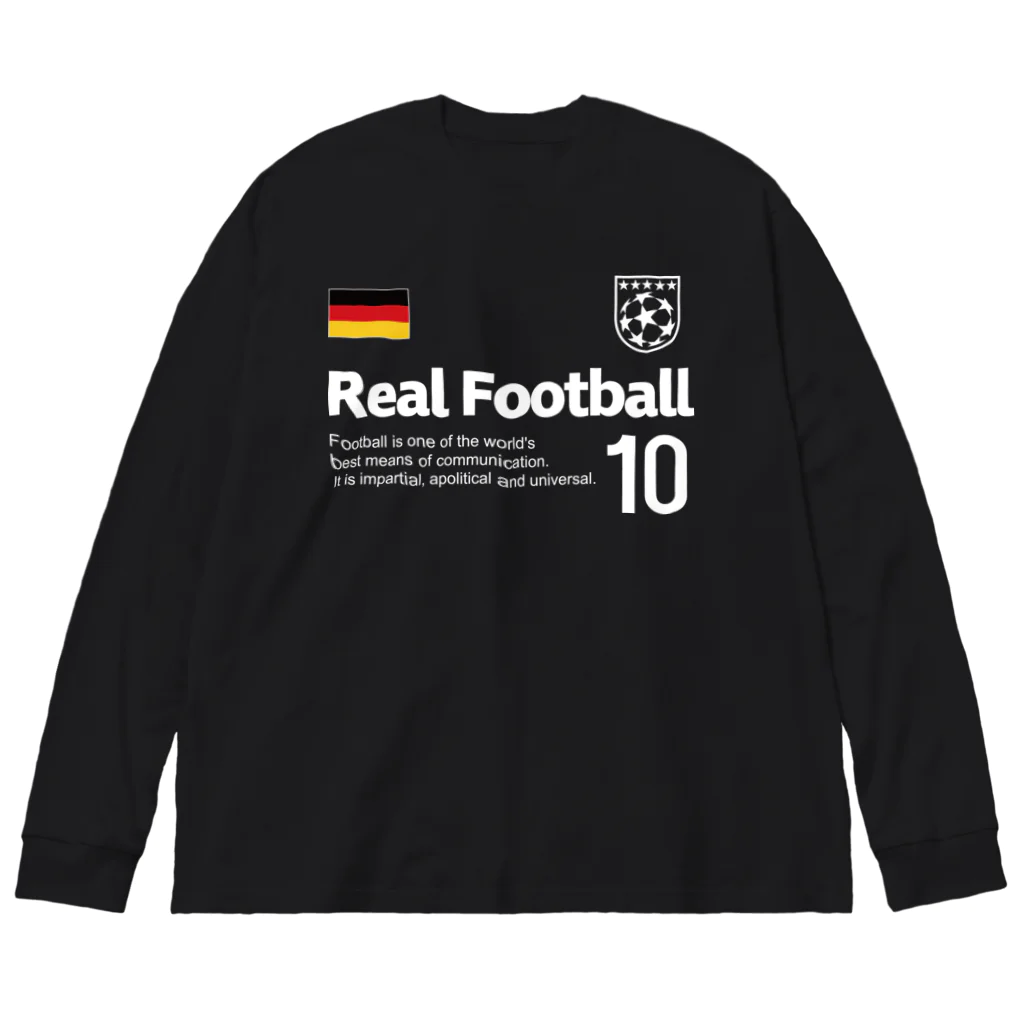 アージーのリアルフットボール ドイツ Big Long Sleeve T-Shirt