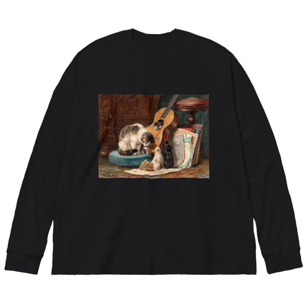 世界の名画をあなたの日常にの音楽家① Big Long Sleeve T-Shirt