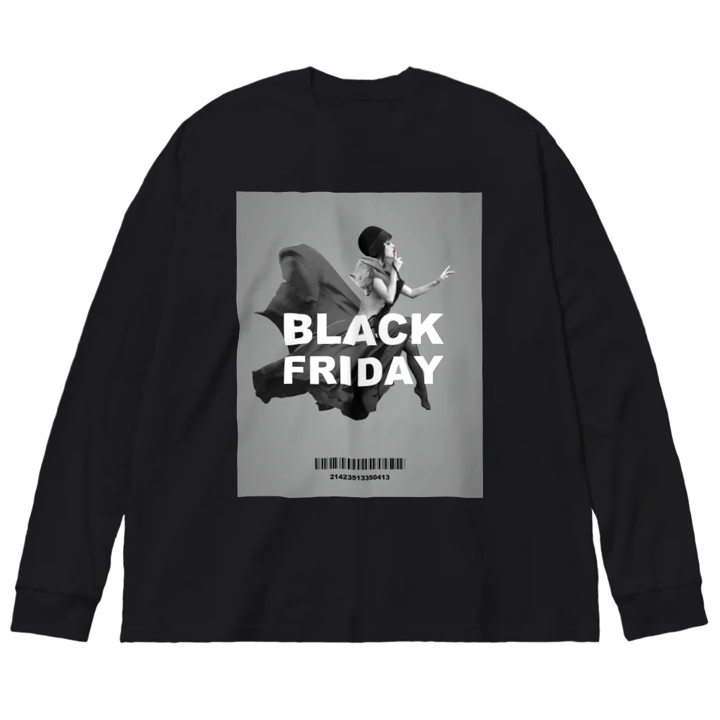 VRIGVTVSHI のBLACK FRIDAY 2022 (BLACK) ビッグシルエットロングスリーブTシャツ