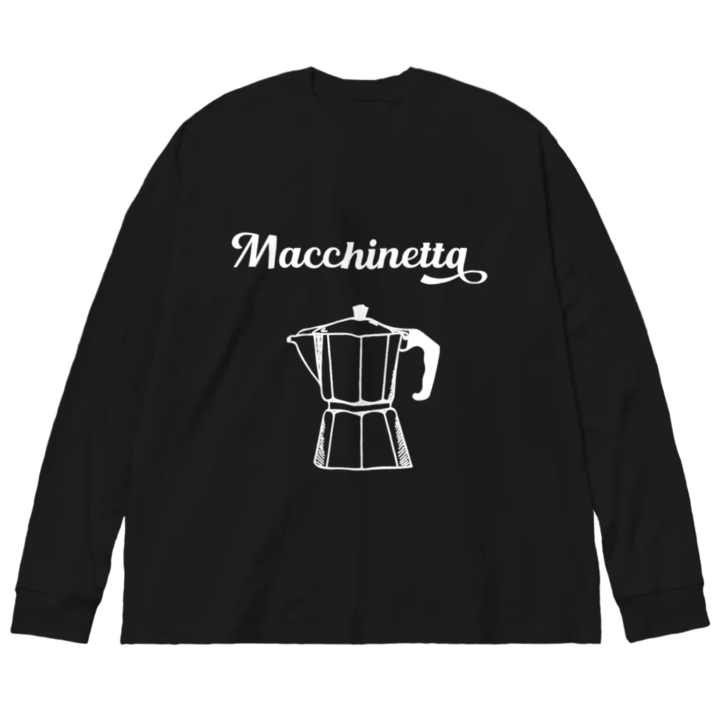 かえる商店のmacchinetta Big Long Sleeve T-Shirt