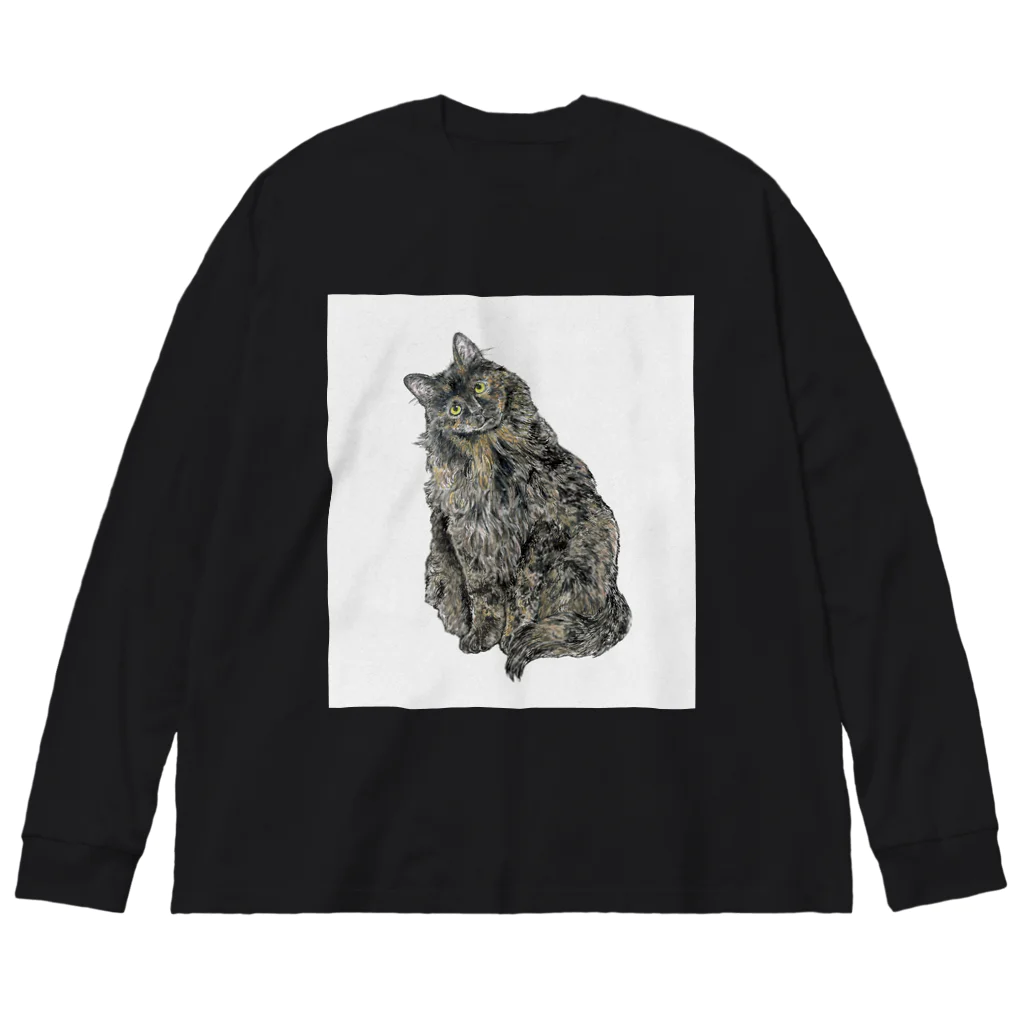 ネコノートショップ（neco-note shop）のショコラ（てんしんらんまんな☆ラッキー） Big Long Sleeve T-Shirt